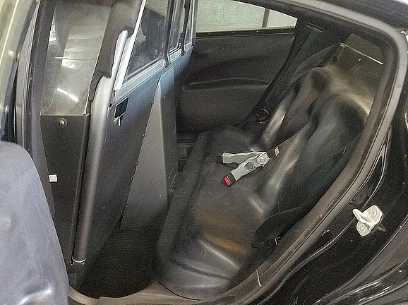 police car plastic back seat